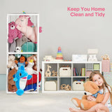 Stuffed Animal Storage Plush Toy Storage Vertical Corner Toys Display Holder Easy Accessible with Elastic Cord for Nursery Kids Room Bedroom Organization - 45-Degree Angle