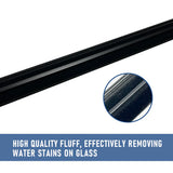 Outer Door Weather Window Rubber Seals Fit for Holden Commodore VE VF SEDAN V6 V8 Moulding Trim Strips Car Modification Accessories Black 4Pcs - 45-Degree Angle