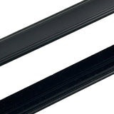 Outer Door Weather Window Rubber Seals Fit for Holden Commodore VE VF SEDAN V6 V8 Moulding Trim Strips Car Modification Accessories Black 4Pcs - Close-Up Angle