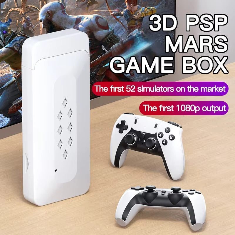 M22 Game Stick 4K 64GB 30000+ Games 52 Simulators EMUIELEC System 2.4G Wireless Retro Classic Video Gaming Consoles