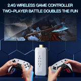 M22 Game Stick 4K 64GB 30000+ Games 52 Simulators EMUIELEC System 2.4G Wireless Retro Classic Video Gaming Consoles - Side View