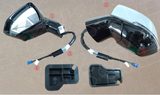 1 x Black LH 10 +1 Wire 2022 and before Great Wall Haval H6 Edition Electric Folding Steering Car Rearview Assembly Exterior Mirrors - Side View