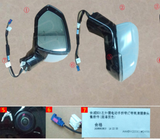 White 10 +1 Wire RH 2022 and before Great Wall Haval H6 Edition Electric Folding Steering Car Rearview Assembly Exterior Mirrors - 45-Degree Angle