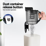 Devanti 2200W Bagless Vacuum Cleaner Blue - 45-Degree Angle