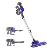 Devanti 450W Purple Corded Handheld Stick Vacuum Cleaner - Low Angle