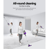Devanti 450W Purple Corded Handheld Stick Vacuum Cleaner