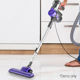 Devanti 450W Purple Corded Handheld Stick Vacuum Cleaner - Close-Up Angle