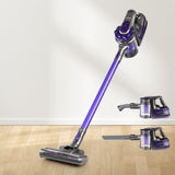 Devanti Cordless 150W Bagless Stick and Hand Vacuum Cleaner in Purple