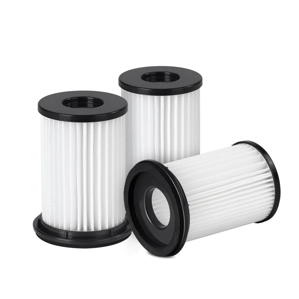 Devanti HEPA Filter Replacement Set for Stick Vacuum Cleaners - 3 Pack