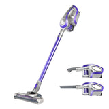 Devanti Cordless 150W Handstick Vacuum Cleaner - Bagless, Lightweight & Versatile in Purple