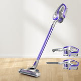 Devanti Cordless 150W Handstick Vacuum Cleaner - Bagless, Lightweight & Versatile in Purple