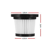 Devanti Replacement HEPA Filter Set for 150W Cordless Vacuums - Pack of 3