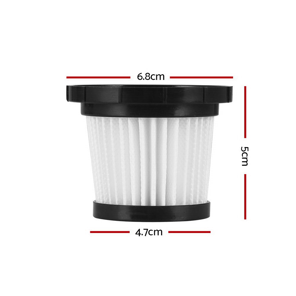 Devanti Replacement HEPA Filter Set for 150W Cordless Vacuums - Pack of 3