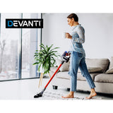 Devanti Replacement HEPA Filter Set for 150W Cordless Vacuums - Pack of 3 - Close-Up Angle