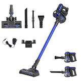 Devanti Stick Vacuum Cleaner Brushless Cordless 250W Blue