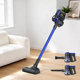 Devanti Cordless Brushless Stick Vacuum Cleaner 250W - Blue