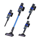 Devanti Stick Vacuum Cleaner Brushless Cordless 350W Blue - Close-Up Angle