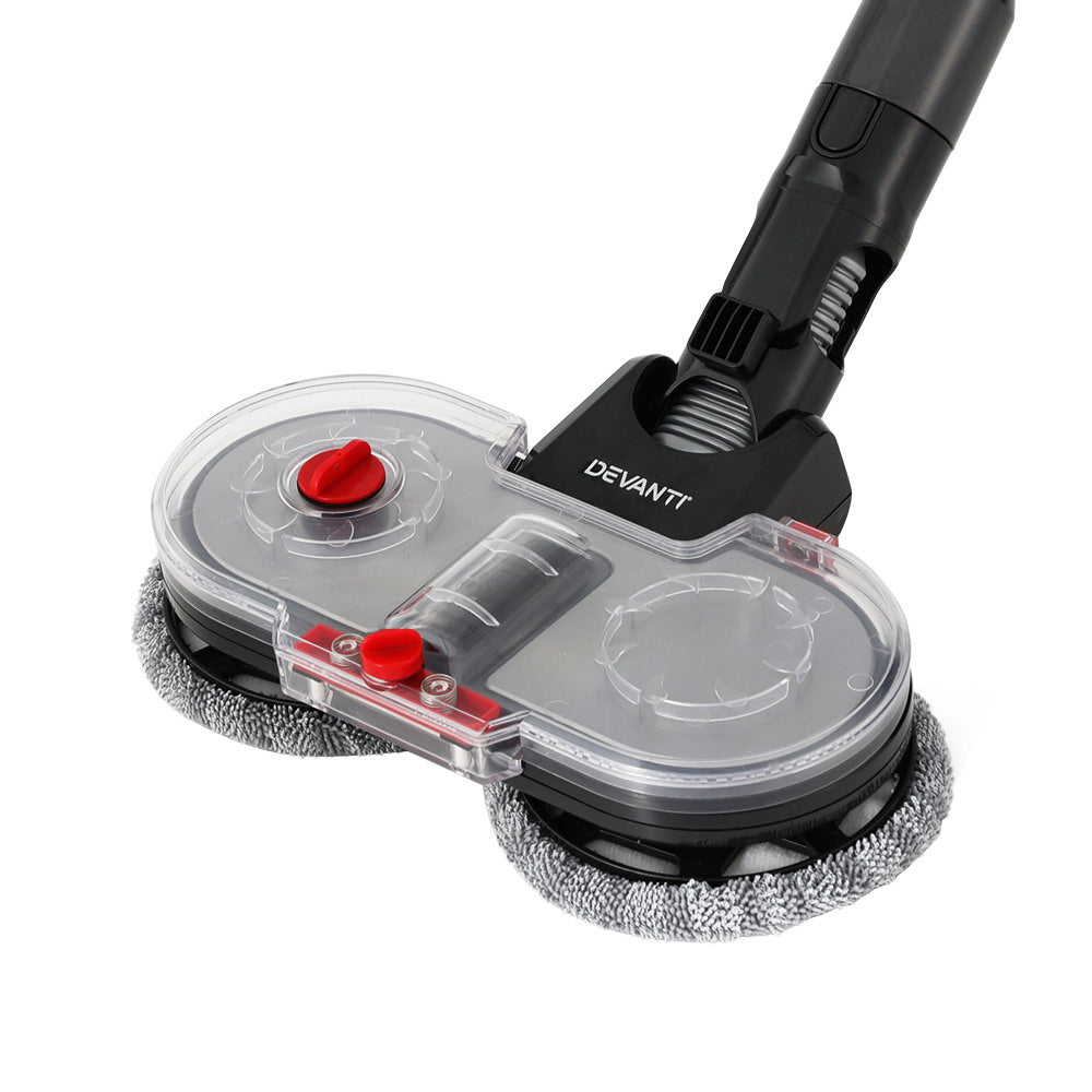 Devanti Cordless Vacuum Cleaner Electric Mop Attachment