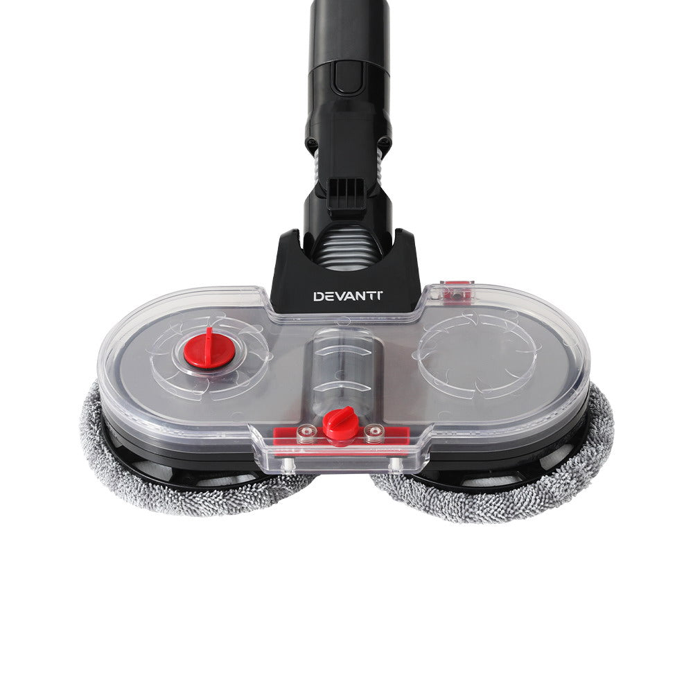 Devanti Cordless Vacuum Cleaner Electric Mop Attachment