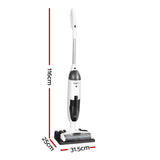 Devanti 250W Cordless Wet-Dry Vacuum Cleaner with Self-Cleaning Feature