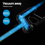 Devanti K7 Cordless Stick Vacuum Cleaner plus Coffee Maker Machine Espresso - Close-Up Angle