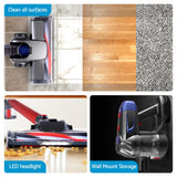 Devanti K7 Cordless Stick Vacuum Cleaner plus Coffee Maker Machine Espresso - Low Angle
