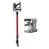 Devanti K7 Cordless Stick Vacuum Cleaner plus Coffee Maker Machine Espresso - Side View