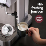 Devanti K7 Cordless Stick Vacuum Cleaner plus Coffee Maker Machine Espresso - 45-Degree Angle