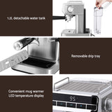 Devanti K7 Cordless Stick Vacuum Cleaner plus Coffee Maker Machine Espresso - Rear View