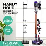 Artiss Freestanding Dyson Vacuum Cleaner Stand for V6 7 8 10 11 Black - Side View