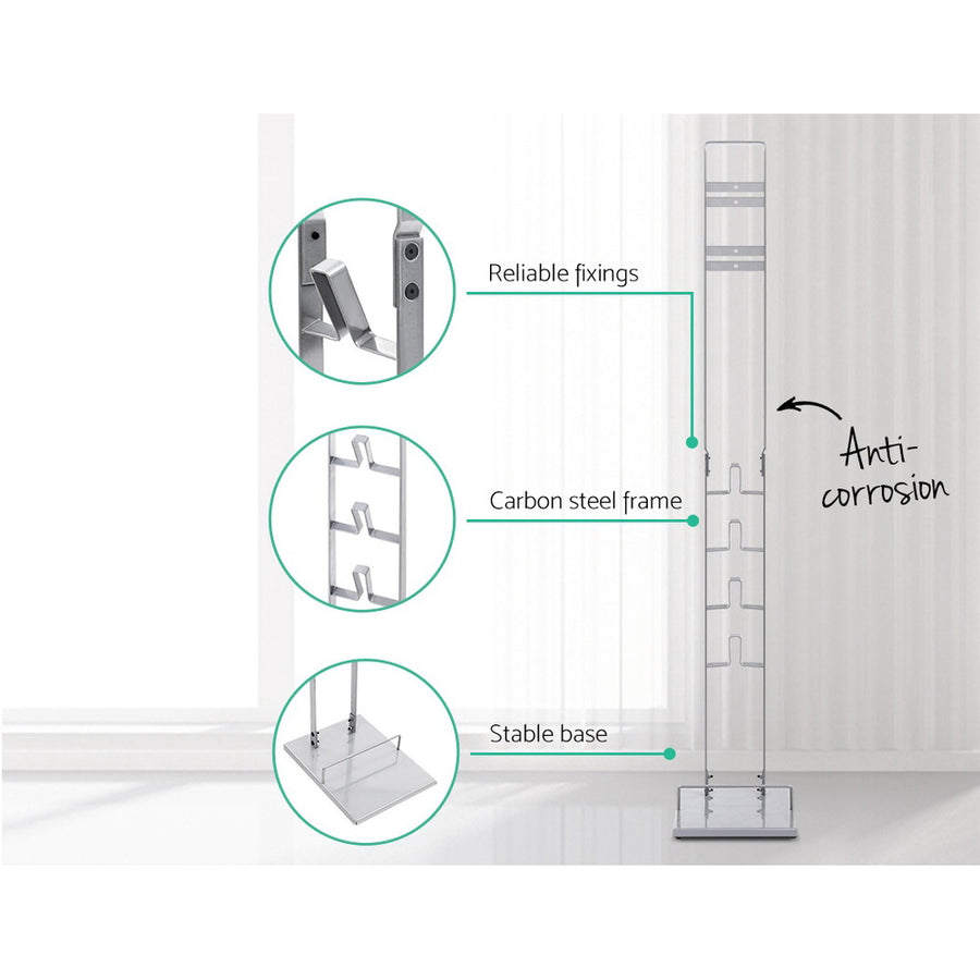 Artiss Freestanding Dyson Vacuum Cleaner Stand for V6 7 8 10 11 Silver, image 4