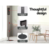 Artiss Grey Freestanding Vacuum Cleaner Charging Stand for Dyson V6, V7, V8, V10, V11 - Rear View