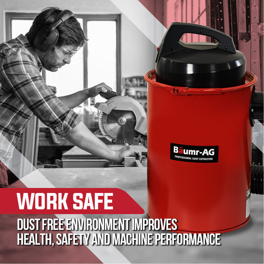Baumr-AG Portable Dust Extractor Collector- BM-DD5