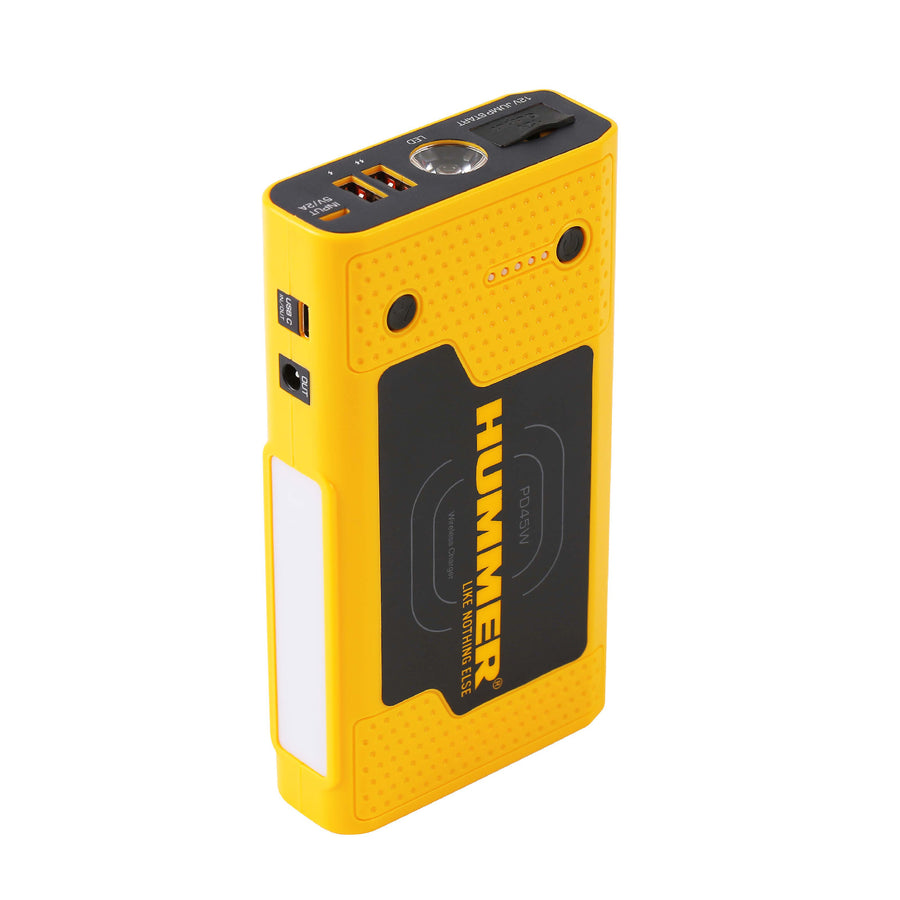 Hummer HX Pro 2000A Jump Starter USB-C Power Bank & Wireless Charger