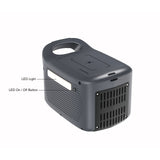 JumpsPower AC320 Portable Power Station - 45-Degree Angle