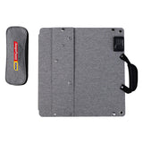 JumpsPower 100W Portable Solar Panel - Low Angle