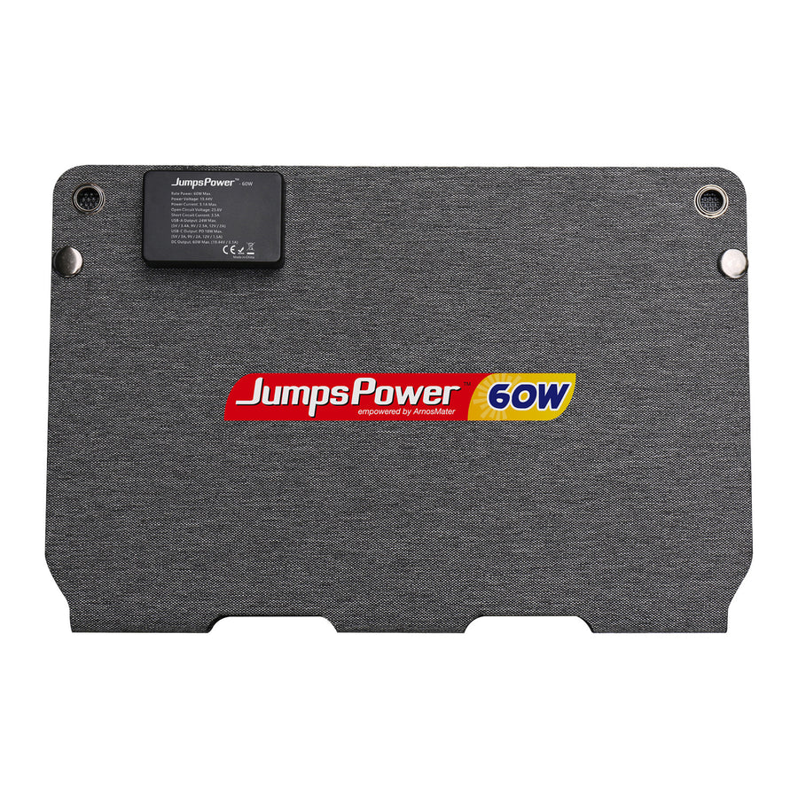 JumpsPower 60W Portable Solar Panel