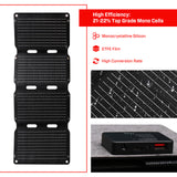 JumpsPower 60W Portable Solar Panel