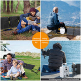 JumpsPower 60W Portable Solar Panel
