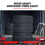 T-REX 230KG Hydraulic Scissor Lift Platform Trolley, Non-Skid Rubber Platform Pad, for Material Handling - Extra Image