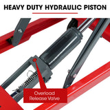 T-REX 500KG Hydraulic Scissor Lift Platform Trolley, Heavy-Duty, for Material Handling - Side View