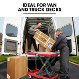 T-REX 500KG Hydraulic Scissor Lift Platform Trolley, Heavy-Duty, for Material Handling - Extra Image