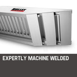 BULLET Pair of 1.6m Aluminium Loading Ramps, 4050kg capacity - Side View