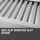 BULLET Pair of 1.6m Aluminium Loading Ramps, 4050kg capacity - 45-Degree Angle