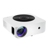 Devanti Bluetooth Video Projector WIFI 1080P Home Theater HDMI Touch Screen - Side View