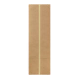 Oikiture Open Wardrobe 2 Shelves Hanging Rail Natural