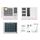 Devanti Window Air Conditioner 1.7kW - Front View