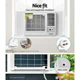 Devanti Window Air Conditioner 1.7kW - Rear View