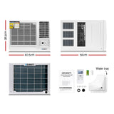 Devanti Window Air Conditioner 2.7kW - Front View