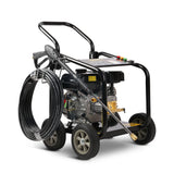 Giantz Petrol High Pressure Cleaner Washer 20M Hose Gurney - Front View